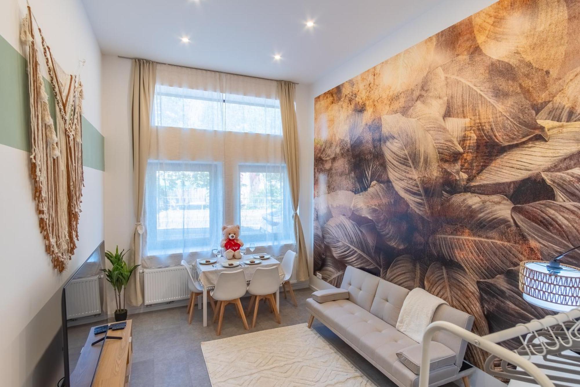 65 Zoll 4K Tv, Disney Plus, Soundbar, Kostenloser Kaffee, 5 Raeume Lipcse Kültér fotó